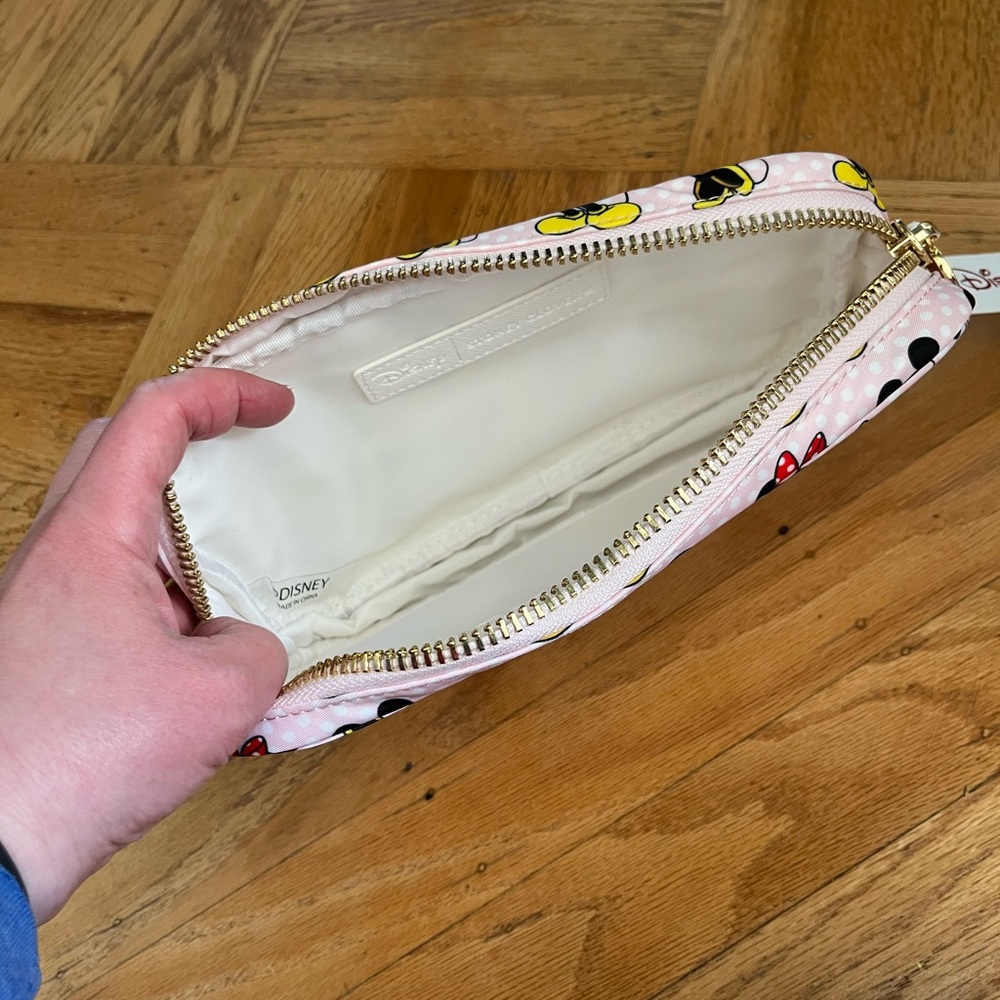 Brand New Stoney Clover Lane Disney’s Minnie and Mickey Cosmetic Bag - Picture 5 of 16